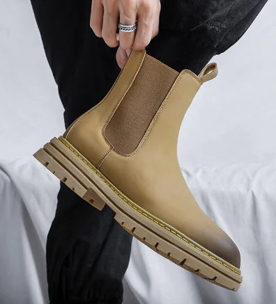 Women’s Simple Apricot Short Boot – Fashion Ankle Boot Sleeve