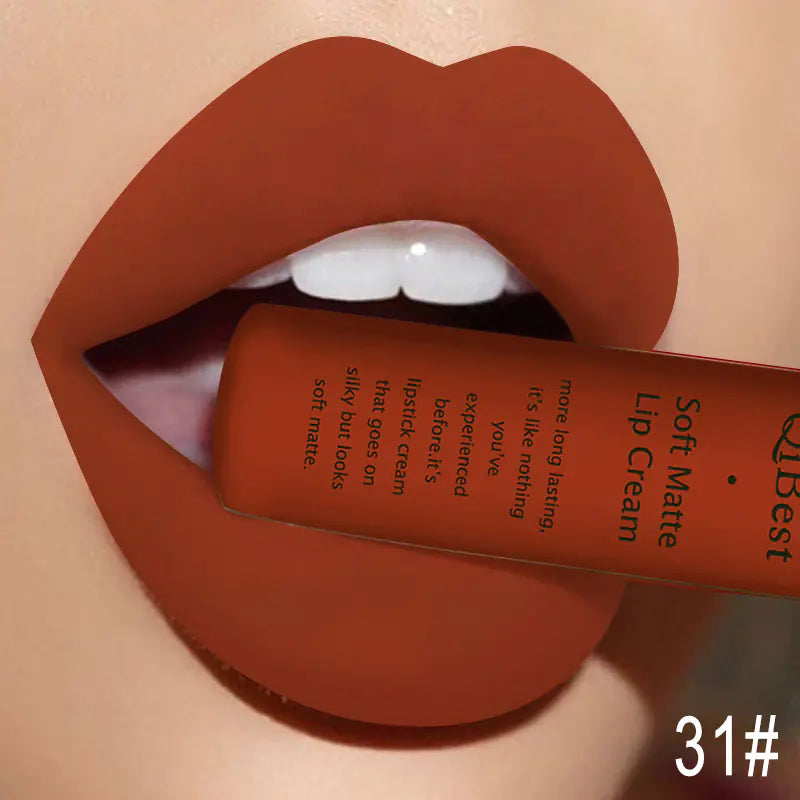 Matte Non-Stick Liquid Lipstick - Long-Lasting Gloss