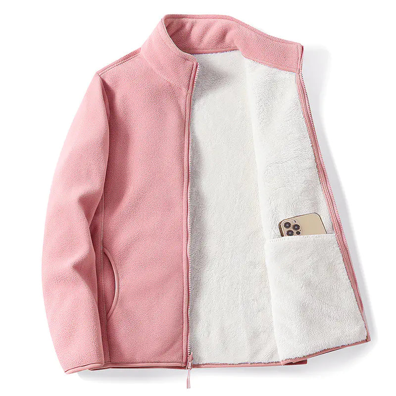 2023 Autumn Winter Thick Fleece Jacket for Women