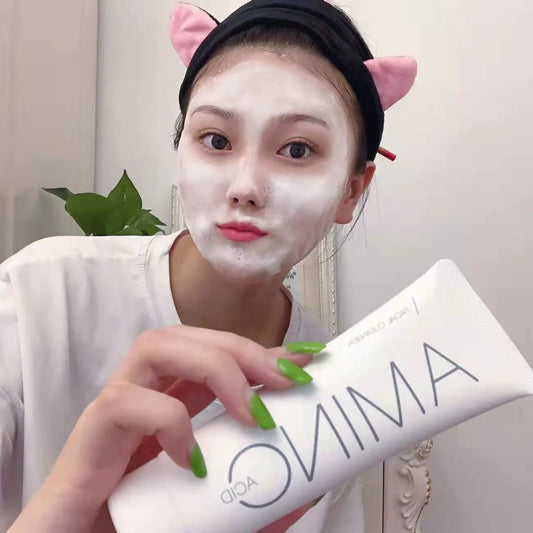 Amino Acid Cleansing Foam for Hydration and Oil Control 120g