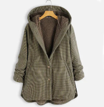 Moki™ Buttoned Full Hooded Jacket for Women (One Piece)