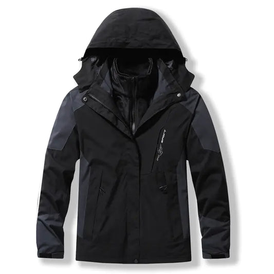 3-in-1 Waterproof Winter Jacket Set for Women