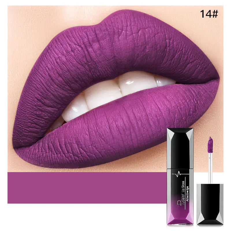 Matte Liquid Lipstick – Long-Lasting, Smudge-Proof & Non-Fading Color