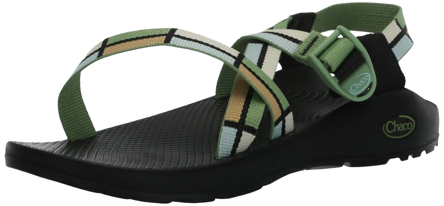 Chaco Women's Outdoor Sandals | Block Green, Size 10 | Comfortable and Durable Hiking Sandals