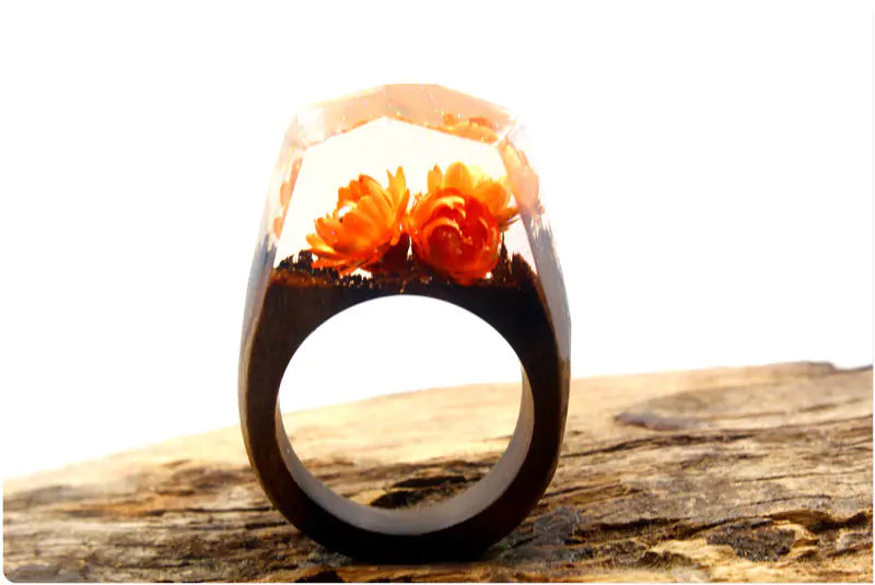 Time Ring Resin Wood Ring