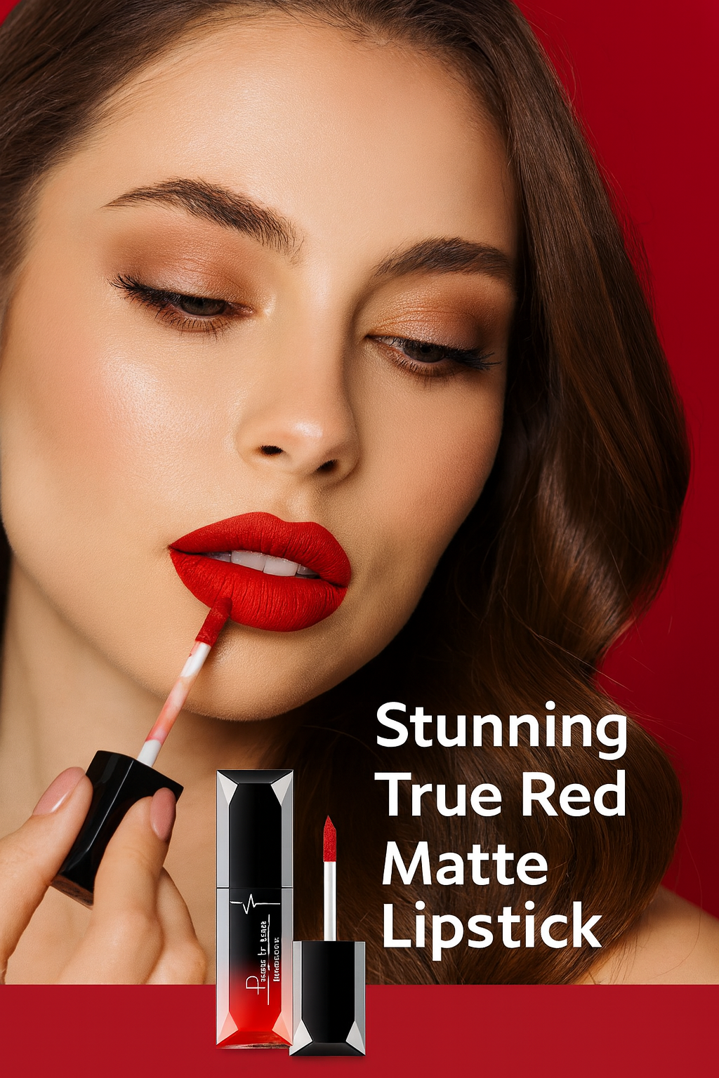 Matte Liquid Lipstick – Long-Lasting, Smudge-Proof & Non-Fading Color
