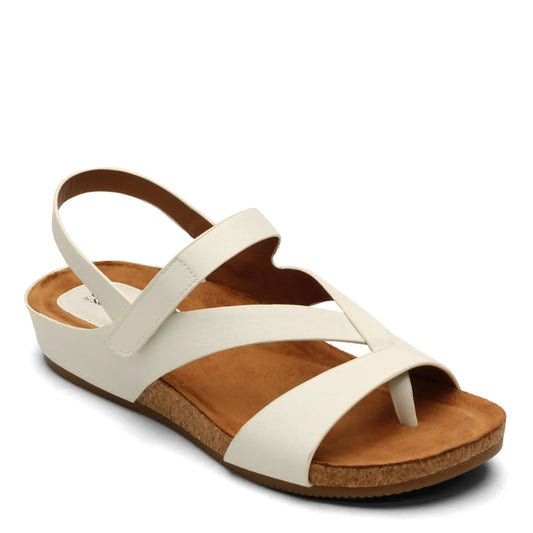 EuroSoft Womens Gianetta Sandal White 7