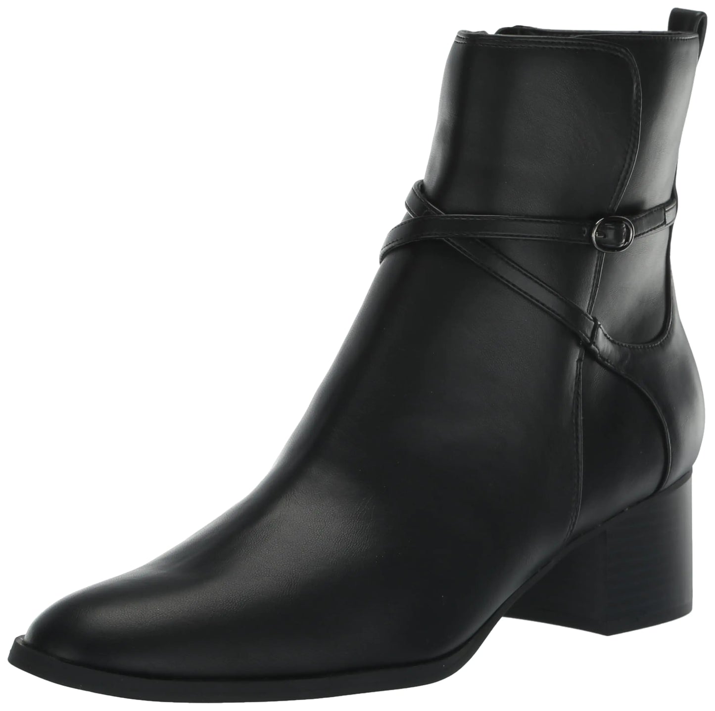 Anne Klein Women’s Maurice Fashion Boot – Black Dress Ankle Boot