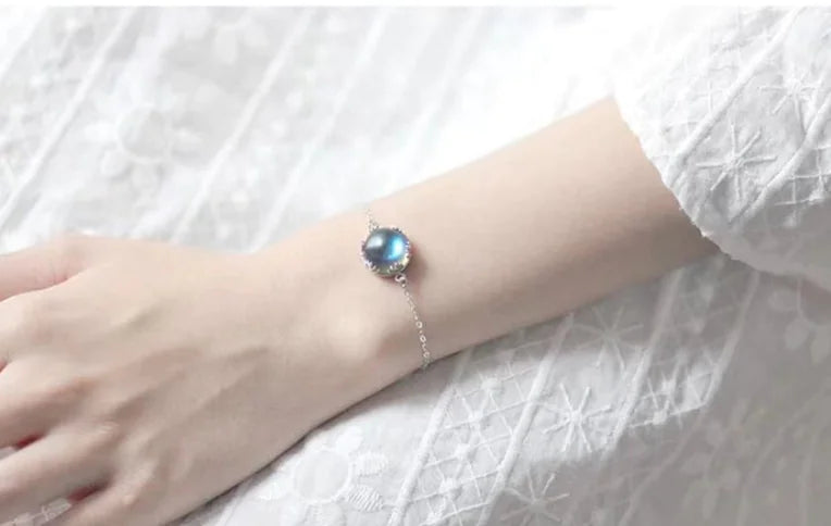 Aurora Forest Silver Necklace for Women