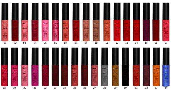 Matte Non-Stick Liquid Lipstick - Long-Lasting Gloss