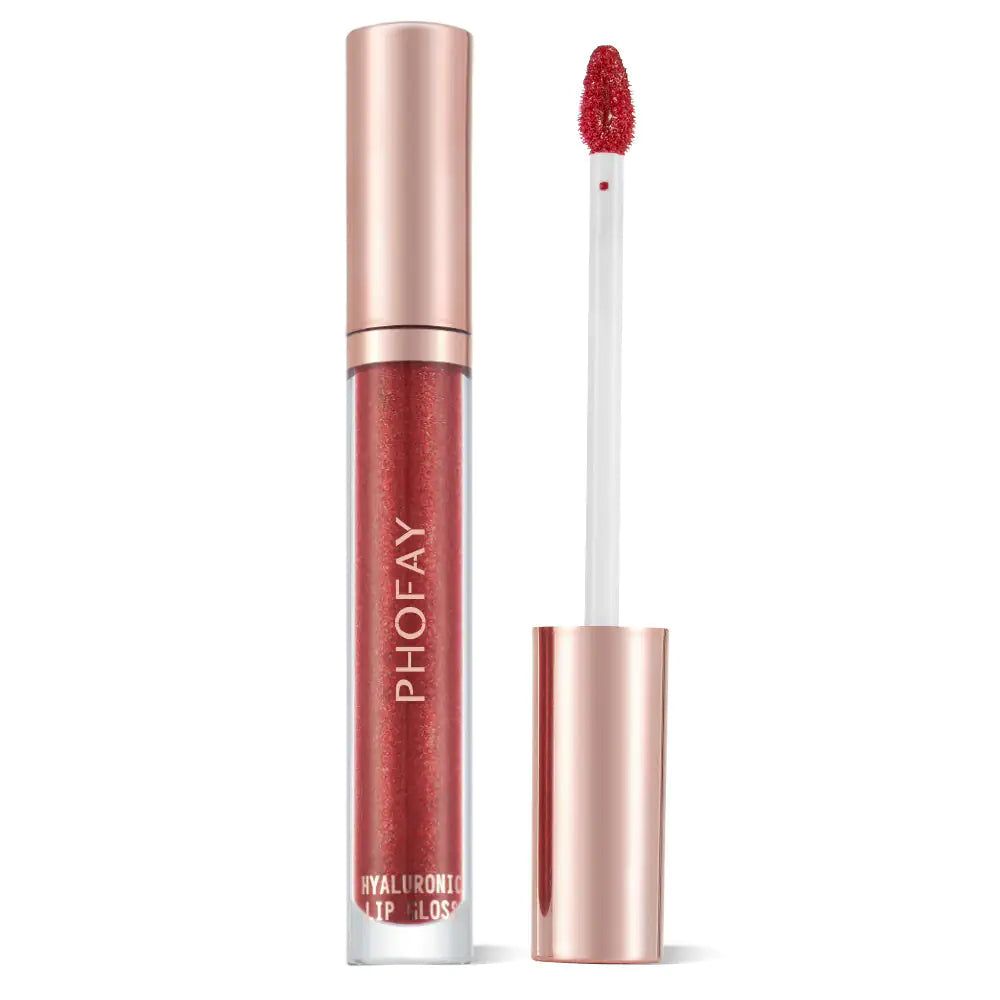 PHOFAY Hyaluronic Lip Gloss: Plumping, Hydrating & Non-Sticky Shine