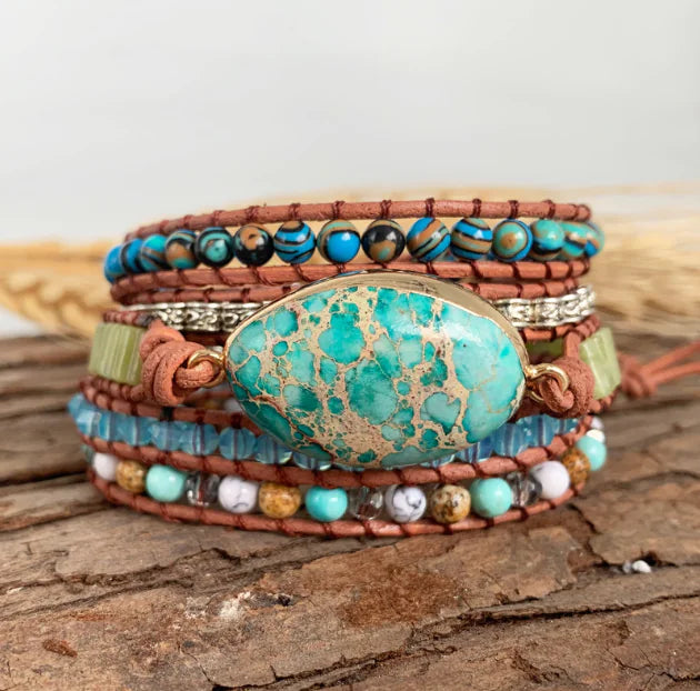 Hand-Woven Multi-Layer Winding Bracelet