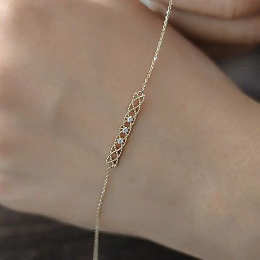 925 Sterling Silver Bracelet – Elegant Minimalist Jewelry for Women’s Unique Style