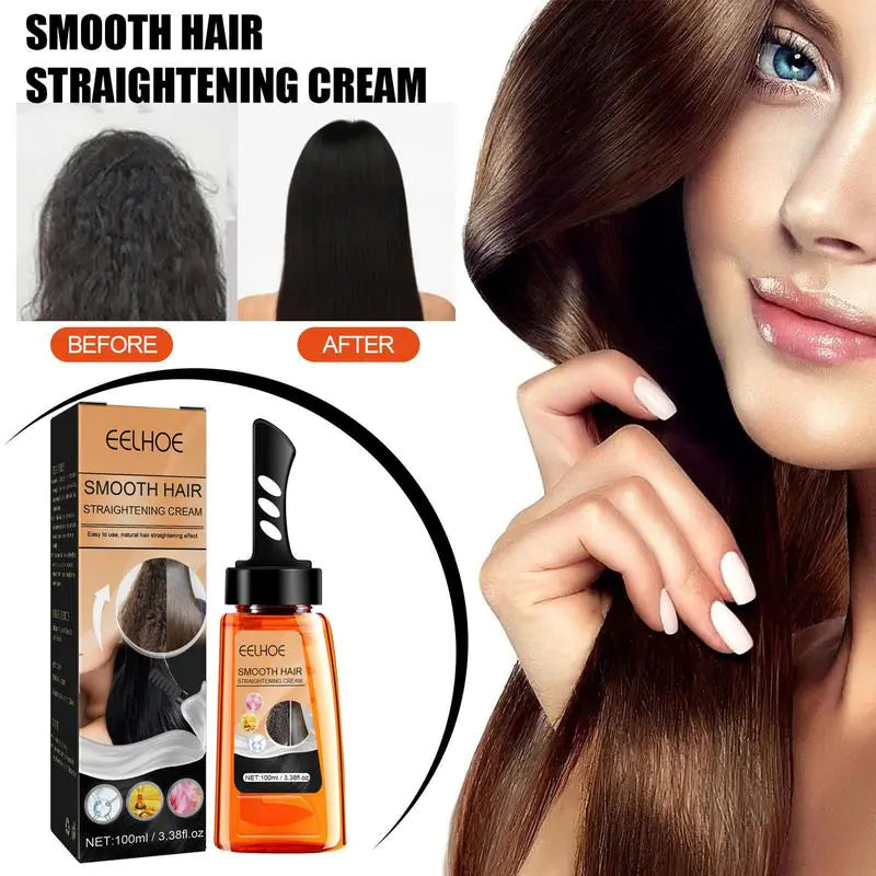EELHOE Protein Straightening Balm for Curly Hair Care