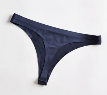 Women's Sexy Transparent Low Waist Thong Underwear