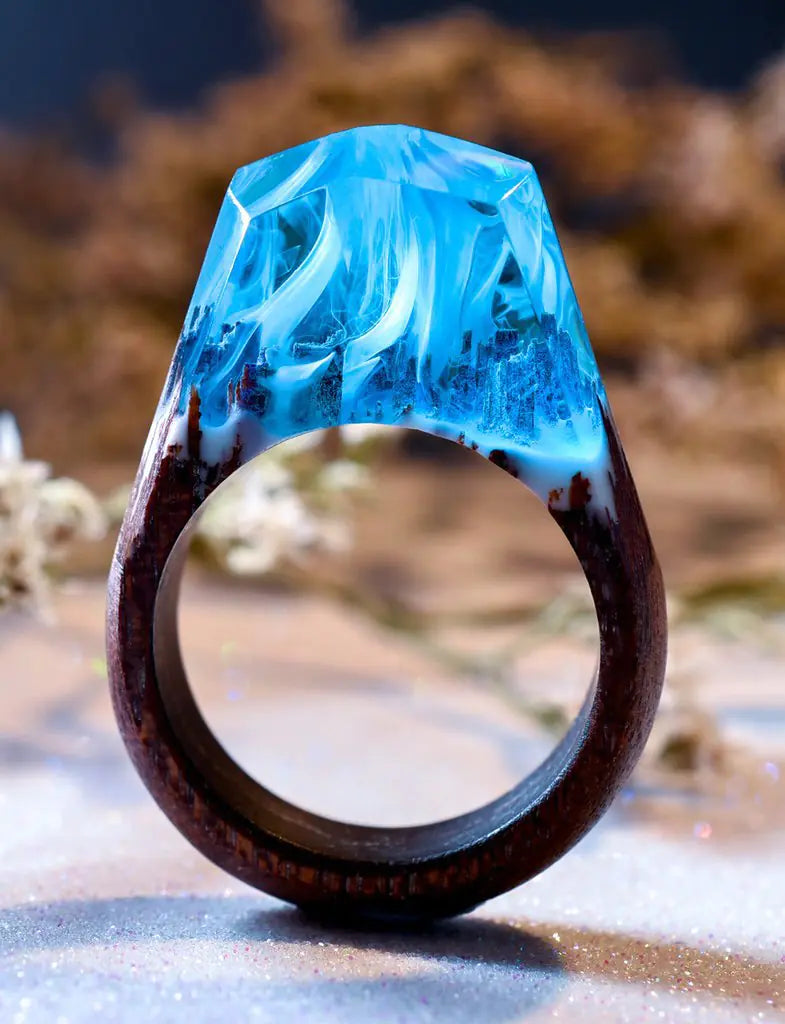 Time Ring Resin Wood Ring