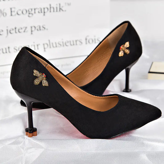 Fashionable Women's Pointed Toe High Heels (Spring/Summer)