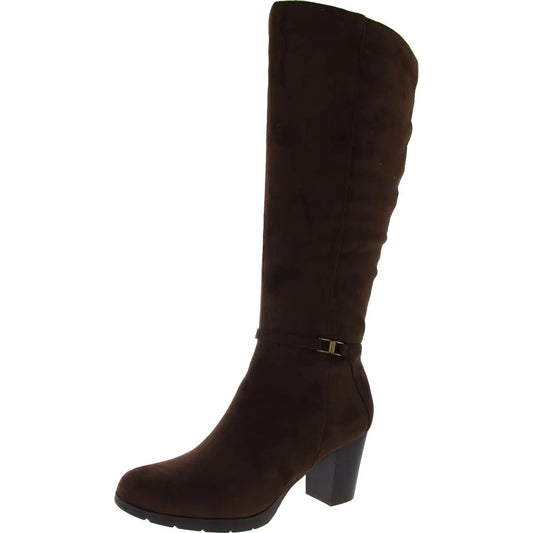 Anne Klein Women’s Rya Fashion Boot – Dark Brown Size 6