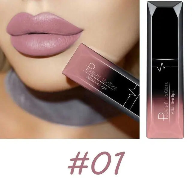 Matte Lip Gloss Lipstick for a Perfect Finish