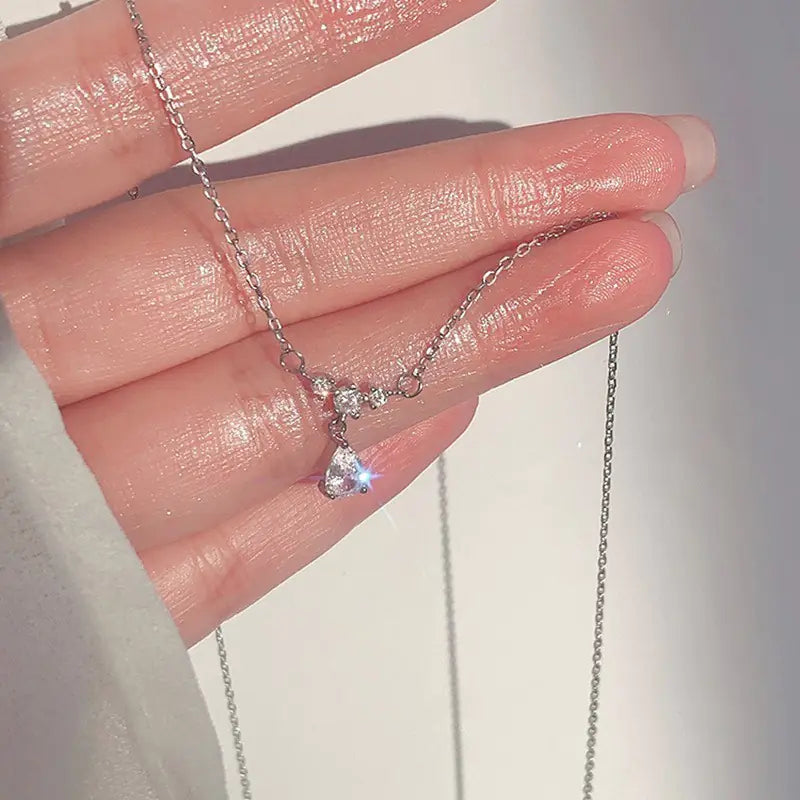 Titanium Steel Colorfast Minimalist Necklace for Women
