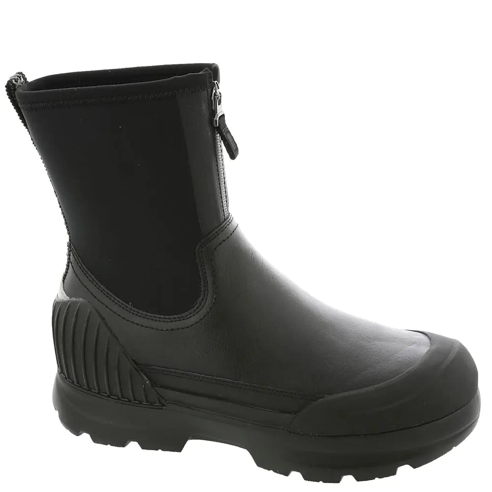 UGG Women’s Neumel X Zip Rain Boot – Black Waterproof Fashion Boot