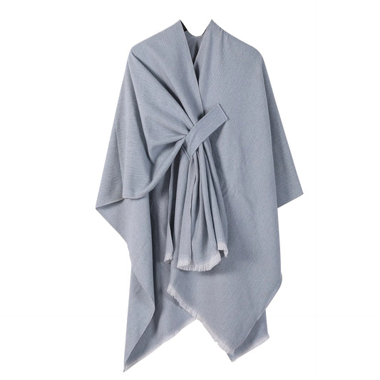 Solid Color Fashion Faux Cashmere Shawl for Women