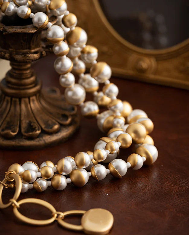Vintage Pearl Necklace for Women