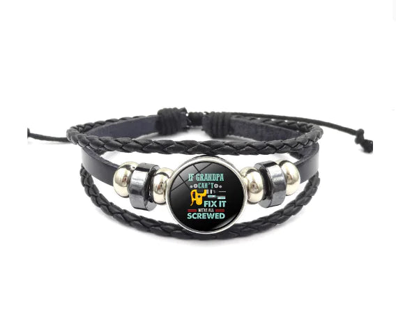 Men's Vintage Ethnic Style Woven Bracelet and Accessories