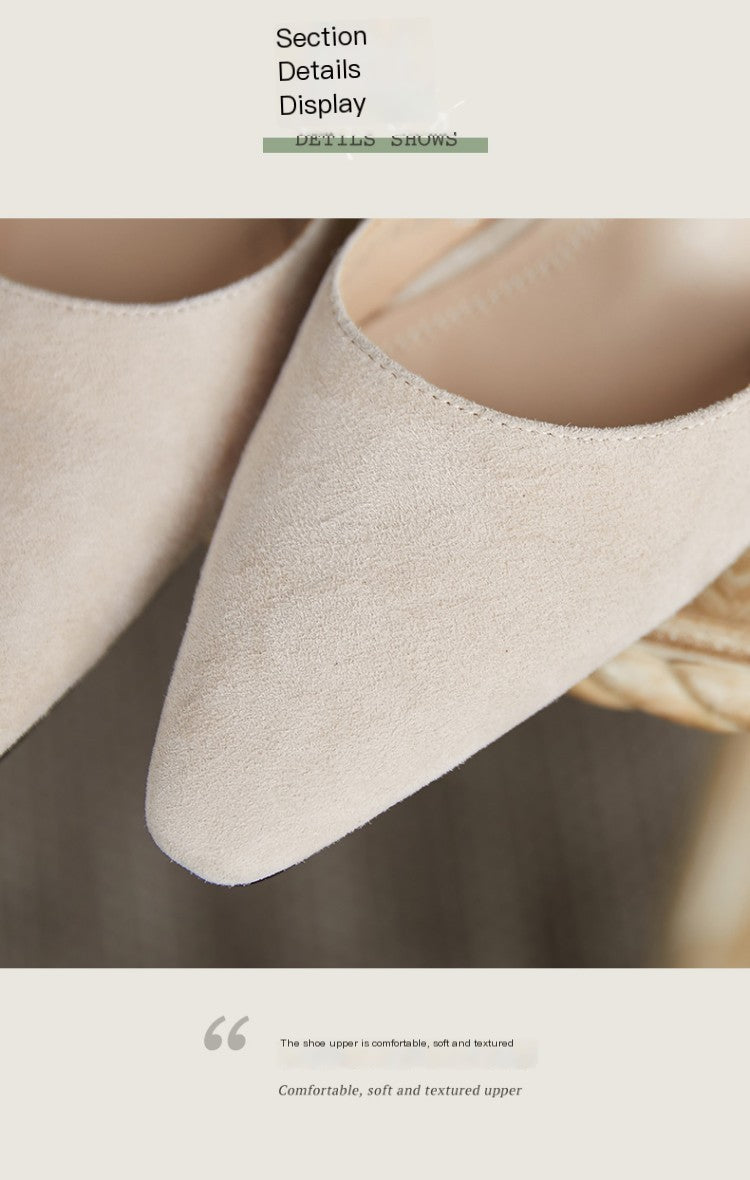 New All-Leather Women's High Heel Shoes | Stylish & Comfortable Leather Pumps for Women