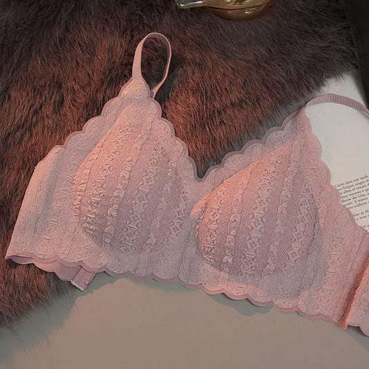 Women's Wireless Push-Up Plus-Size Bras (Soft & Sexy)