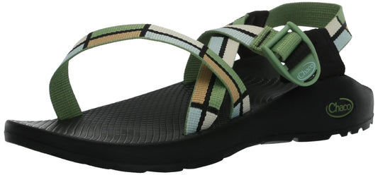 Chaco Women's Outdoor Sandals | Block Green, Size 10 | Comfortable and Durable Hiking Sandals