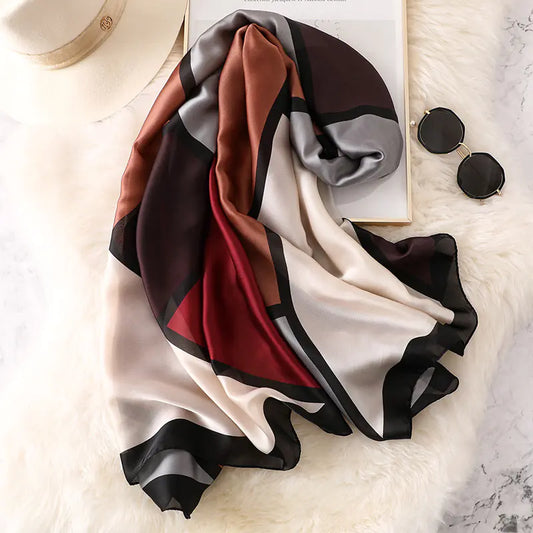 Korean Style Thick Warm Scarf for Women (Long Shawl)