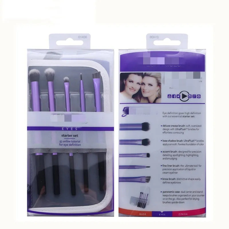 Makeup Brush Set – Professional Cosmetic Brushes for Face and Eyes