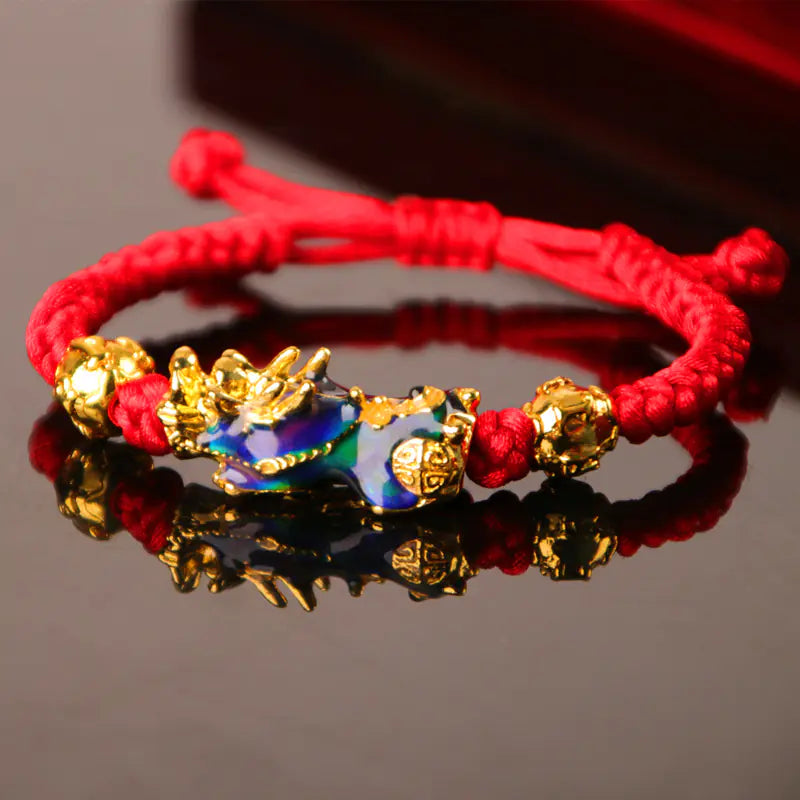 Color-Changing Pi Xiu Bracelet for Men and Women