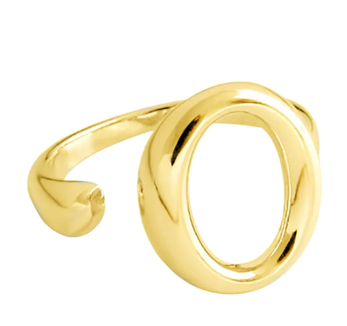 Oval Ring - Versatile Silver Band Ring