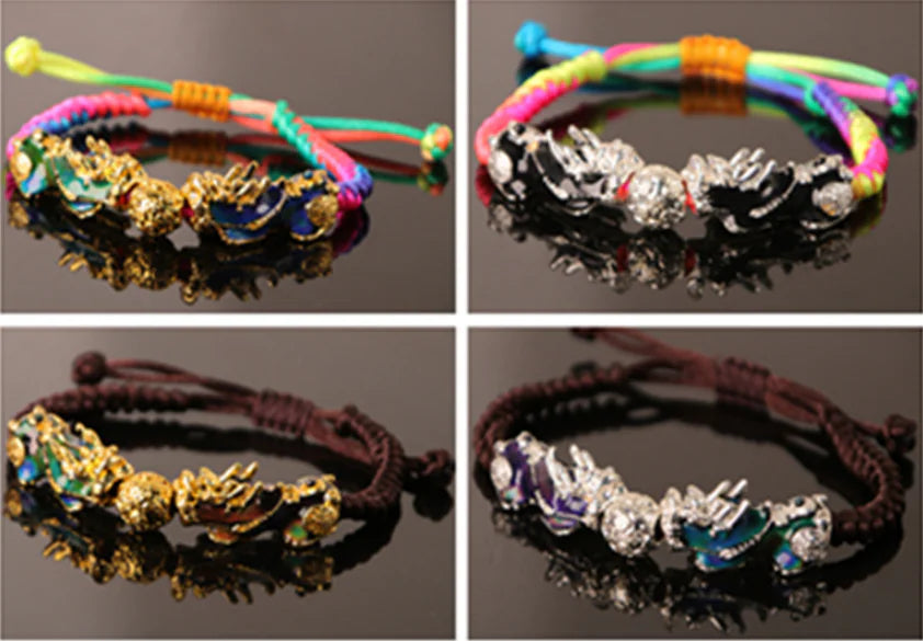 Color-Changing Pi Xiu Bracelet for Men and Women
