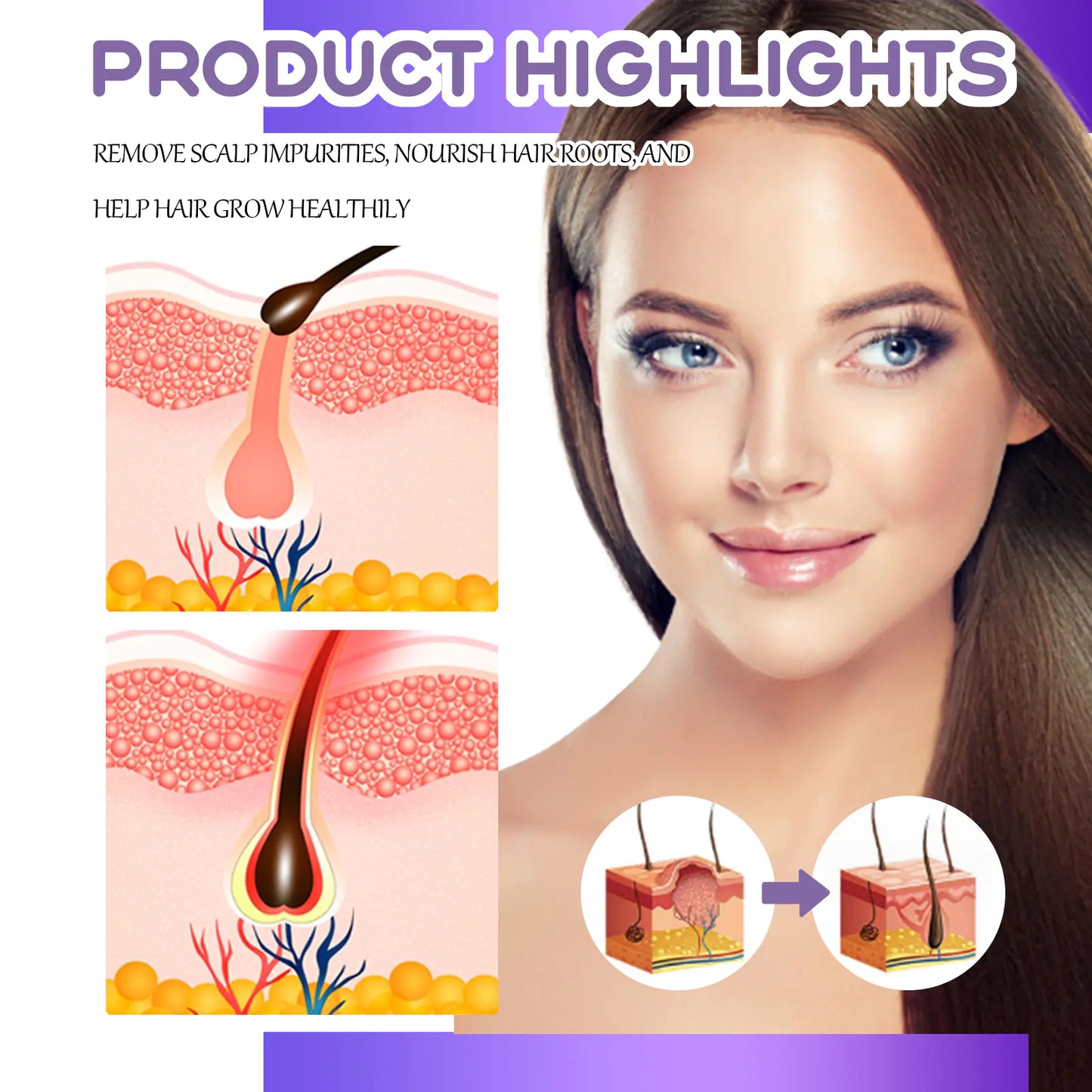 Googeer Hair Follicle Nourishing Serum for Thickening