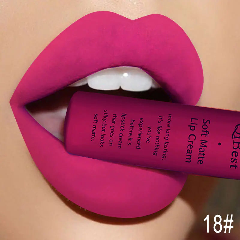 Matte Non-Stick Liquid Lipstick - Long-Lasting Gloss