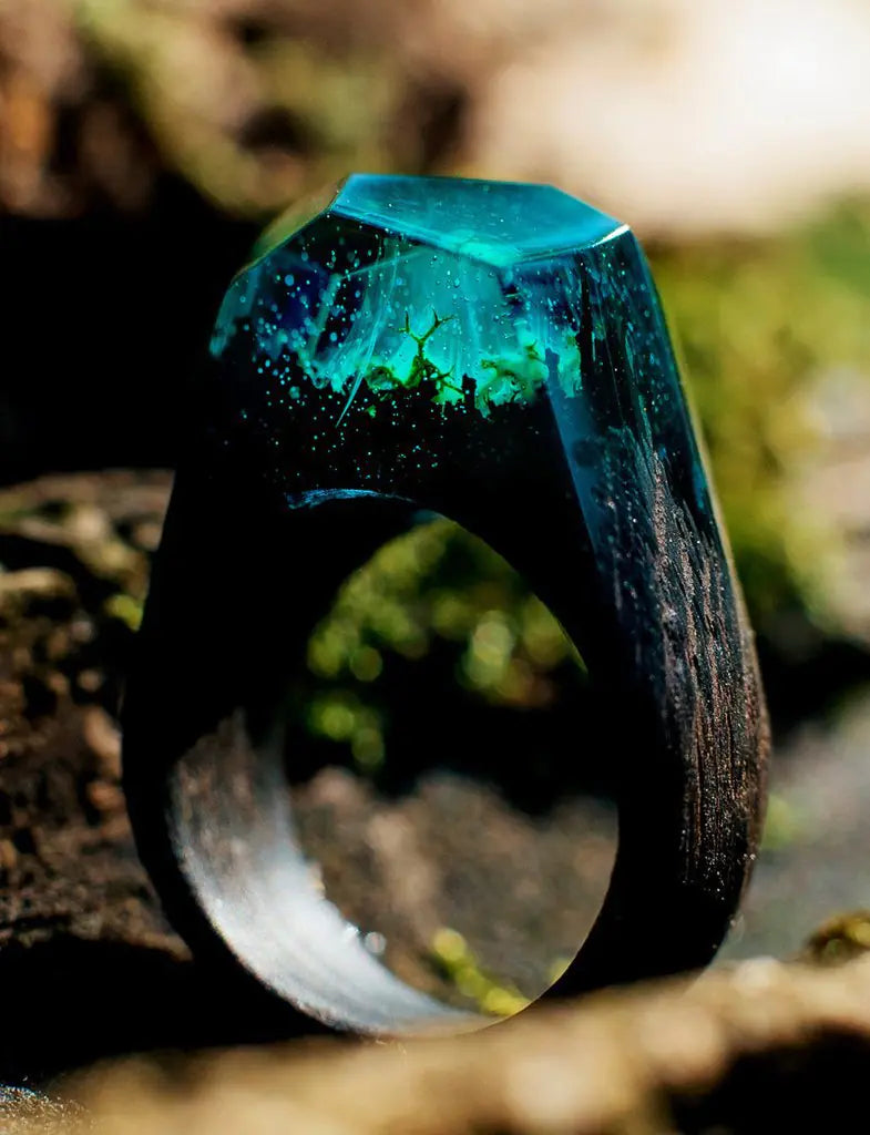 Time Ring Resin Wood Ring