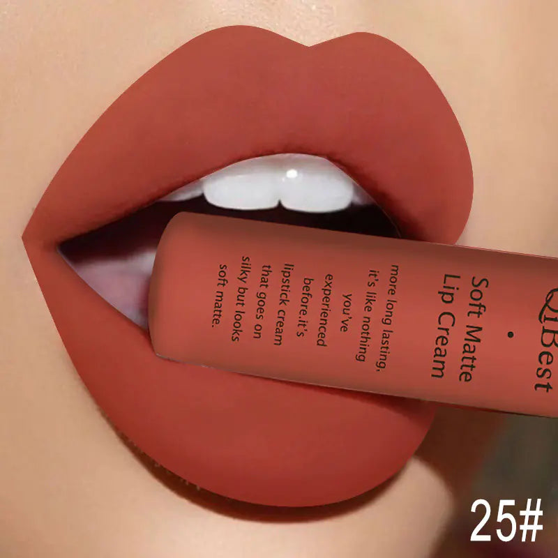 Matte Non-Stick Liquid Lipstick - Long-Lasting Gloss