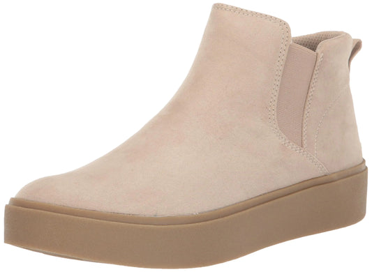 Dr. Scholl’s Women’s Madison Slip-On Sneaker Boot – Taupe Microfiber