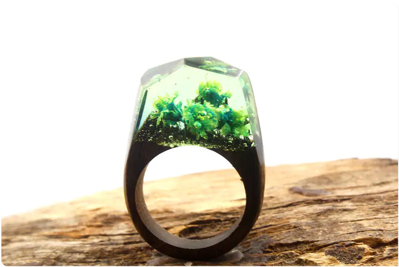 Time Ring Resin Wood Ring