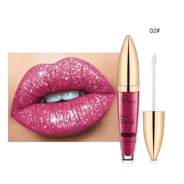Matte Shimmer Glitter Liquid Lipstick