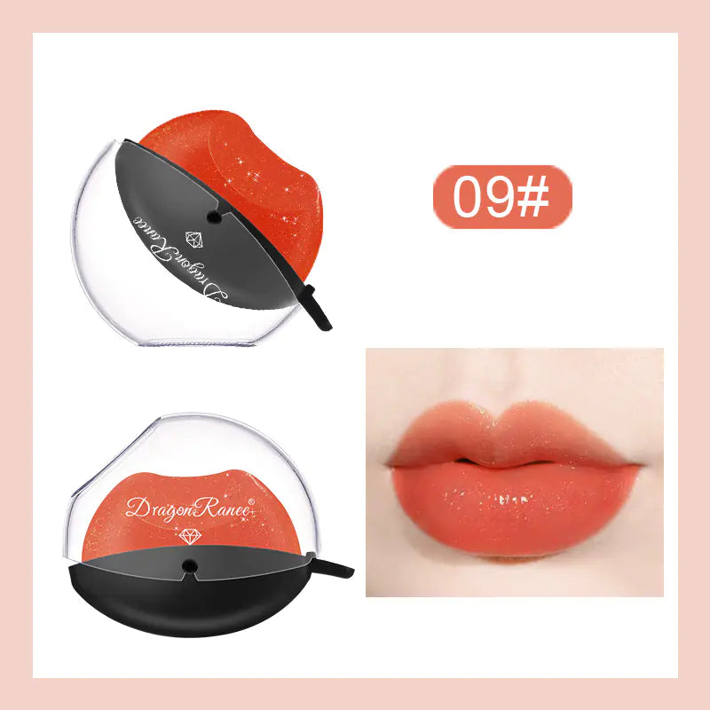 Pearlescent Glitter Lipstick - Moisturizing & Long-lasting