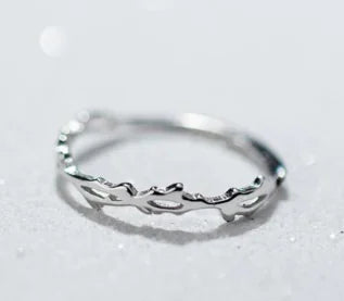 Branch Thorn Ring, Adjustable Korean Style Ring
