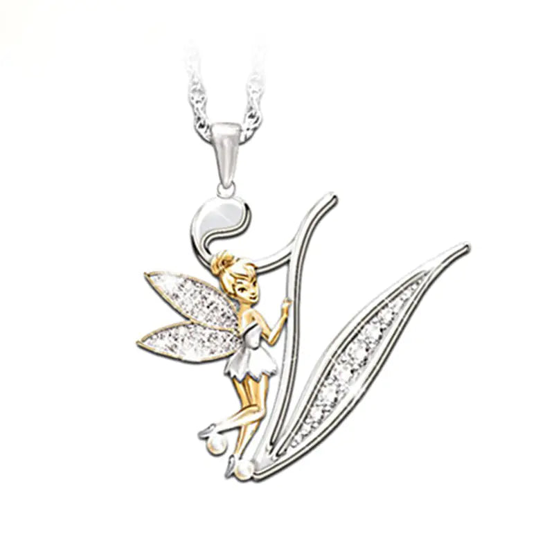 Trendy English Letter Pendant Necklace for Women