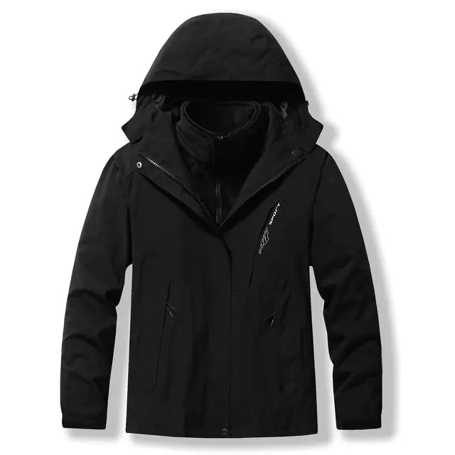 3-in-1 Waterproof Winter Jacket Set for Women