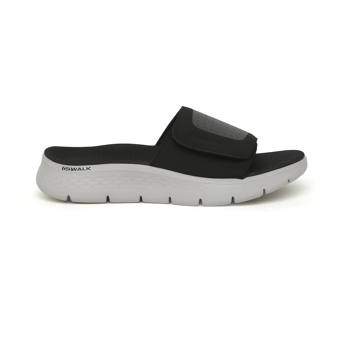 Skechers Mens Go Walk Flex Sandal-Sandbar Black 8