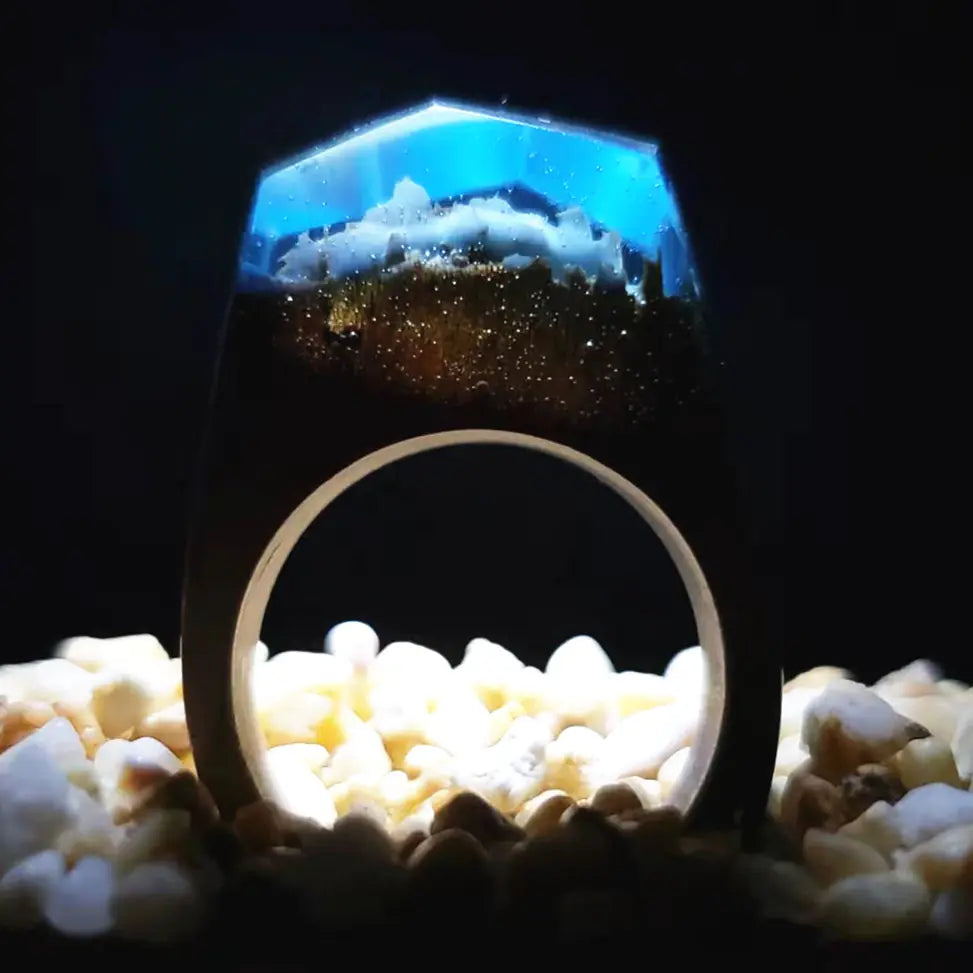 Time Ring Resin Wood Ring