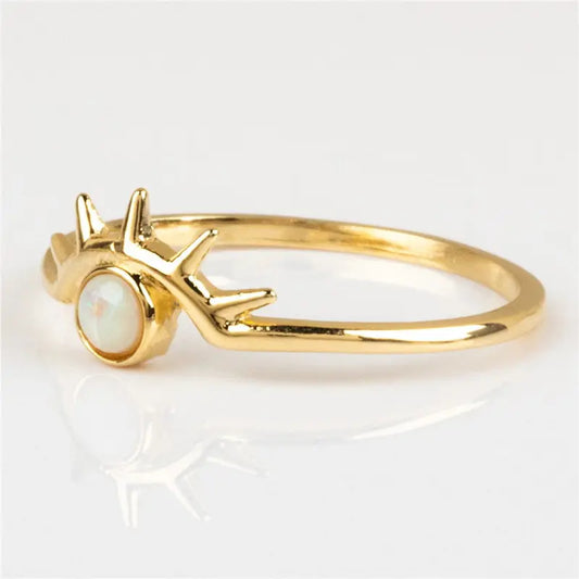 Creative Eye Design Ring - Popular Couple's Opal Ring